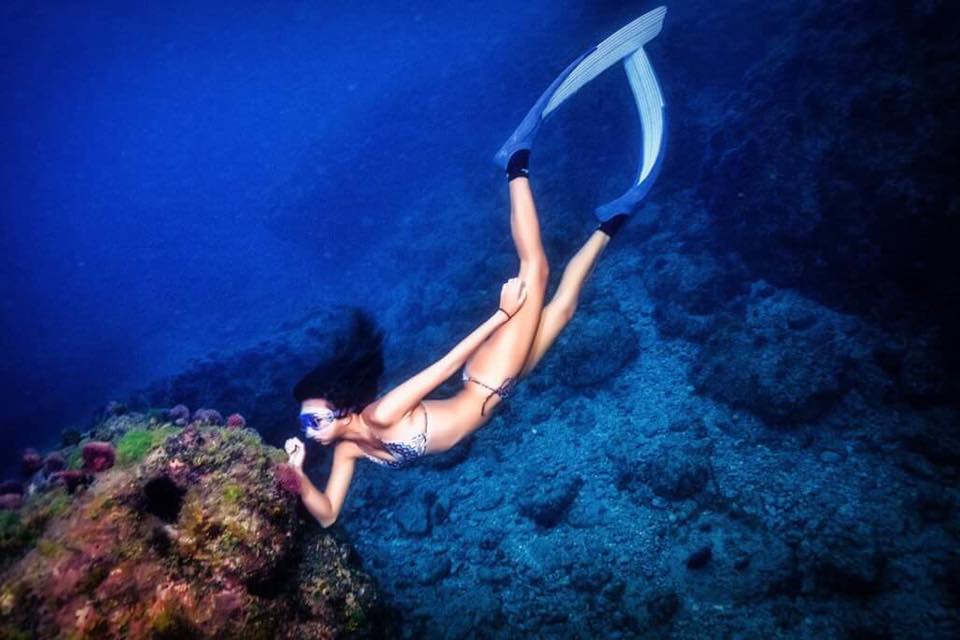 自由潛水,大海,自然,安全,freediving